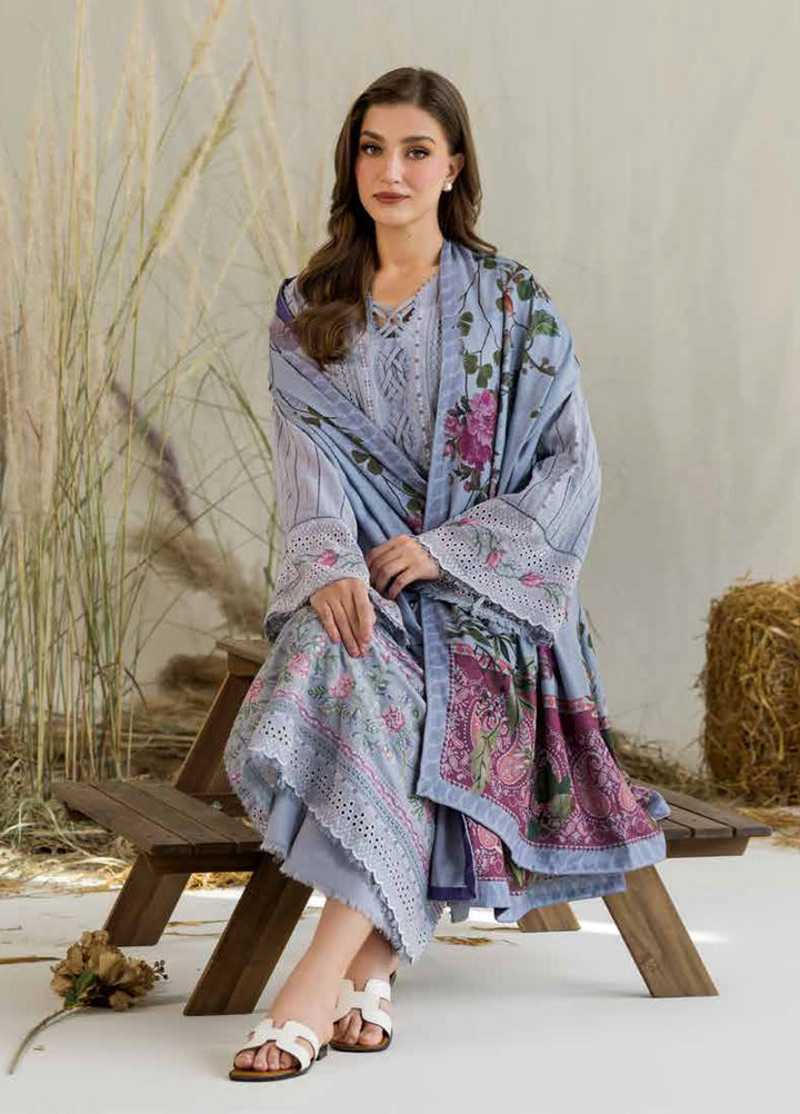 Sobia Nazir Winter Embroidered Karandi Suits 3 Piece SN25WU D-03 B - Winter Collection