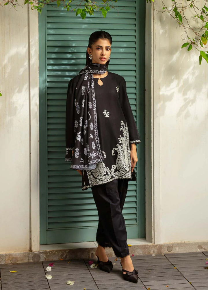 Rang e Bahar by Tng Women Pret Embroidered 2 Piece Noir - Winter Collection