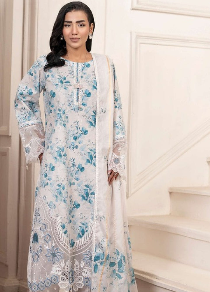 Applique Kari by Al Zohaib Unstitched Embroidered Lawn 3 Piece Suit AZ26AVII D-08 - Summer Collection