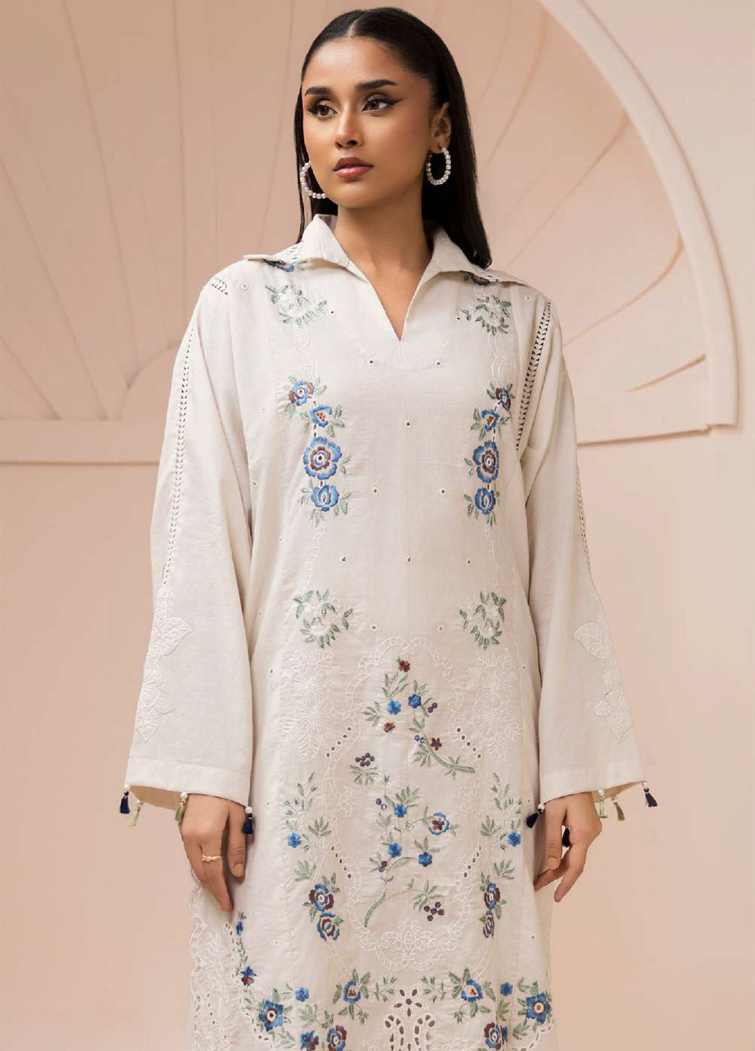 Zellbury Unstitched Embroidered Lawn 2 Piece Suit ZB26UVIII WUS26E21184 - Casual Collection