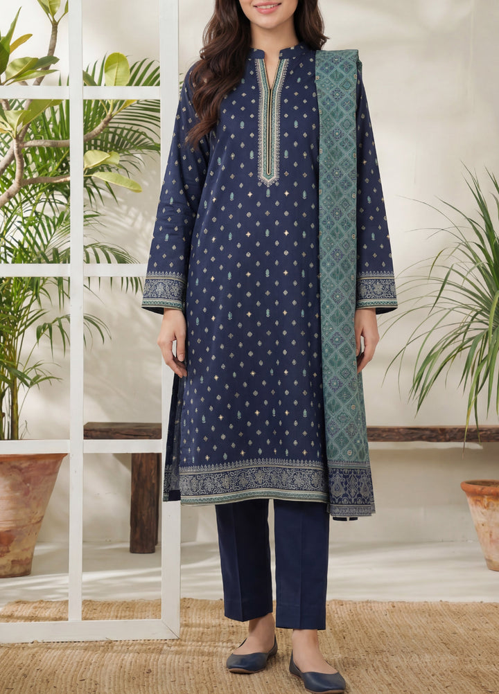 Daman by VS Textiles Unstitched Printed Lawn 3 Piece Suit VS26UDL D-02 848 - Casual Collection
