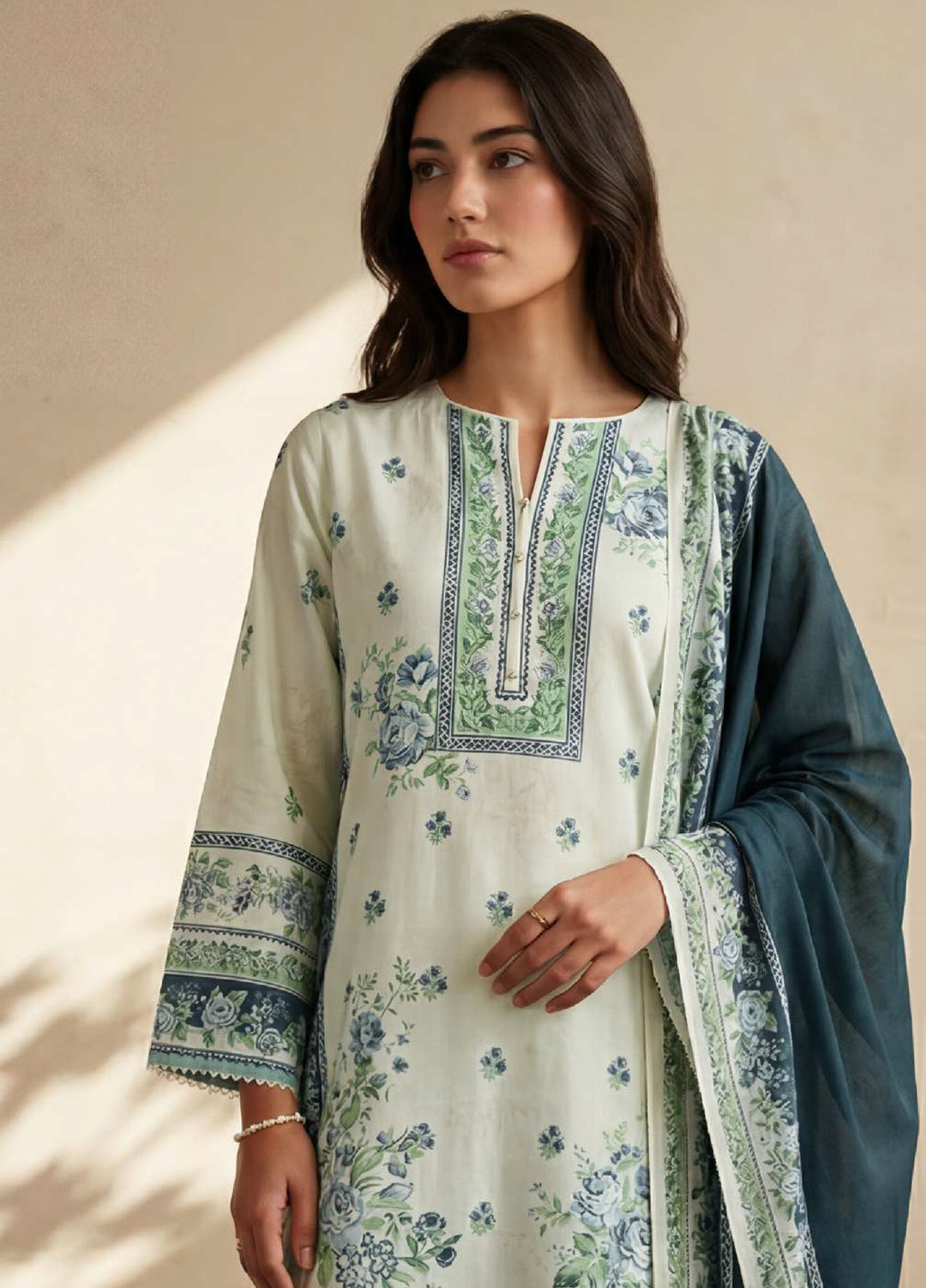 Zellbury Women RTW Printed Lawn 3 Piece Suit ZB26RLC WPS2632699 - Casual Collection