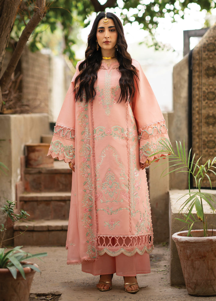 Satrangi by Mahnur Unstitched Embroidered Lawn 3 Piece Suit MN26ULS S-05 - Summer Collection
