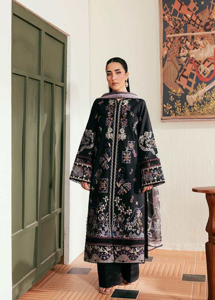 Zync by Florent Unstitched Embroidered Lawn 3 Piece Suit FL26ULZ FZ-3A - Summer Collection