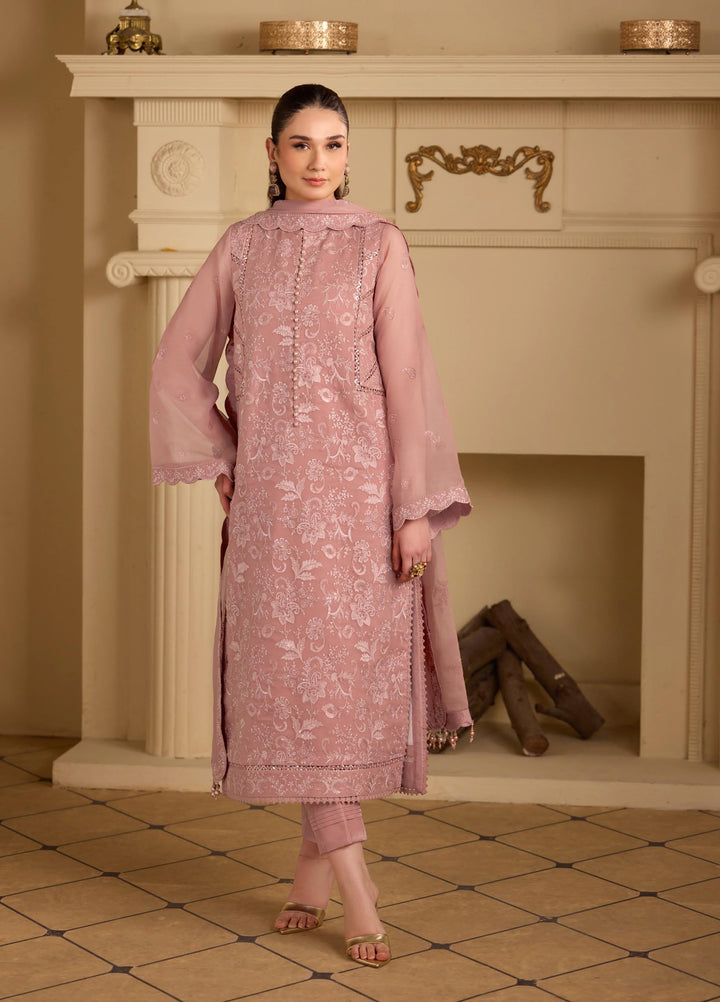 Alizeh Fashion Unstitched Embroidered Chiffon 3 Piece Suit AF26UCF AF-CH-2251-Parsa - Festive Collection