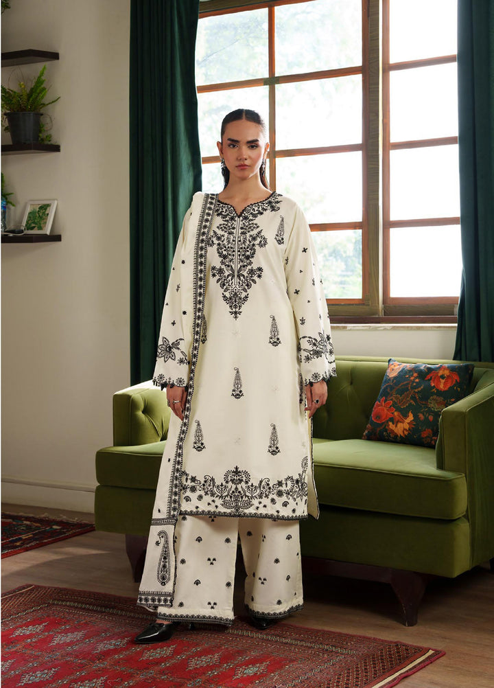 RajBari Women RTW Embroidered Lawn 3 Piece Suit RB26PLE Seren 03 - Eid Collection