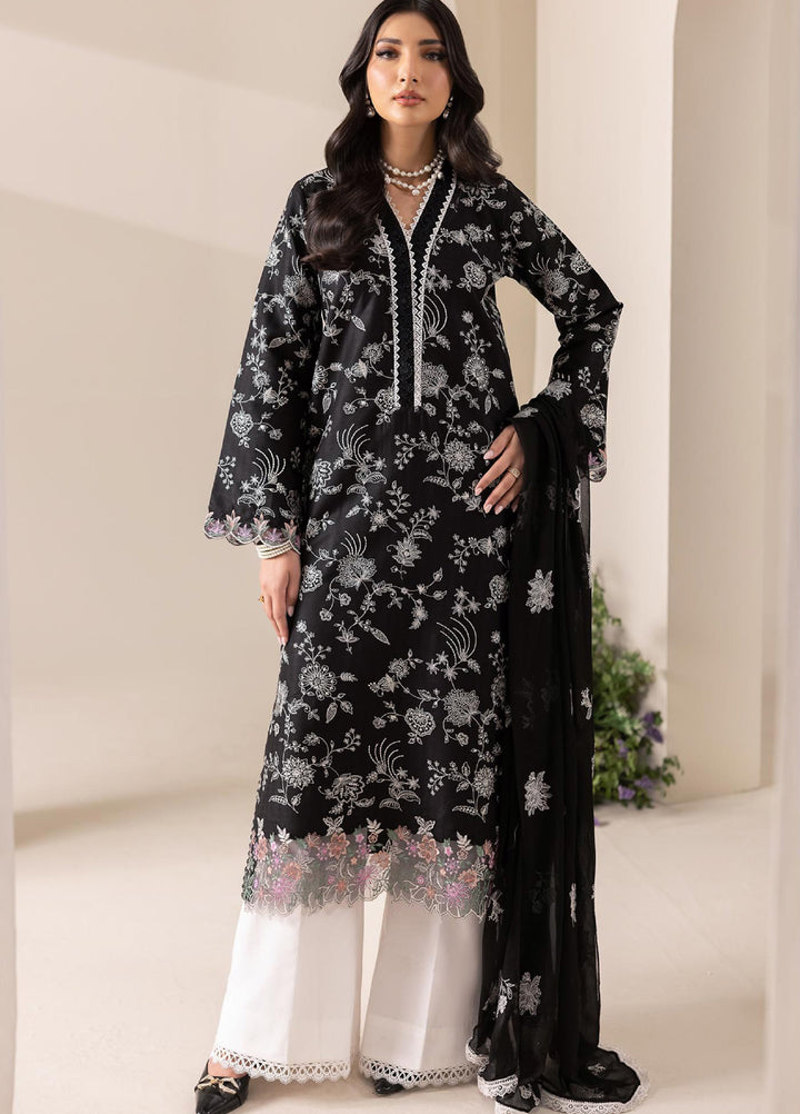RajBari Exclusive Unstitched Embroidered Lawn 3 Piece Suit RB26UE D-10 - Summer Collection