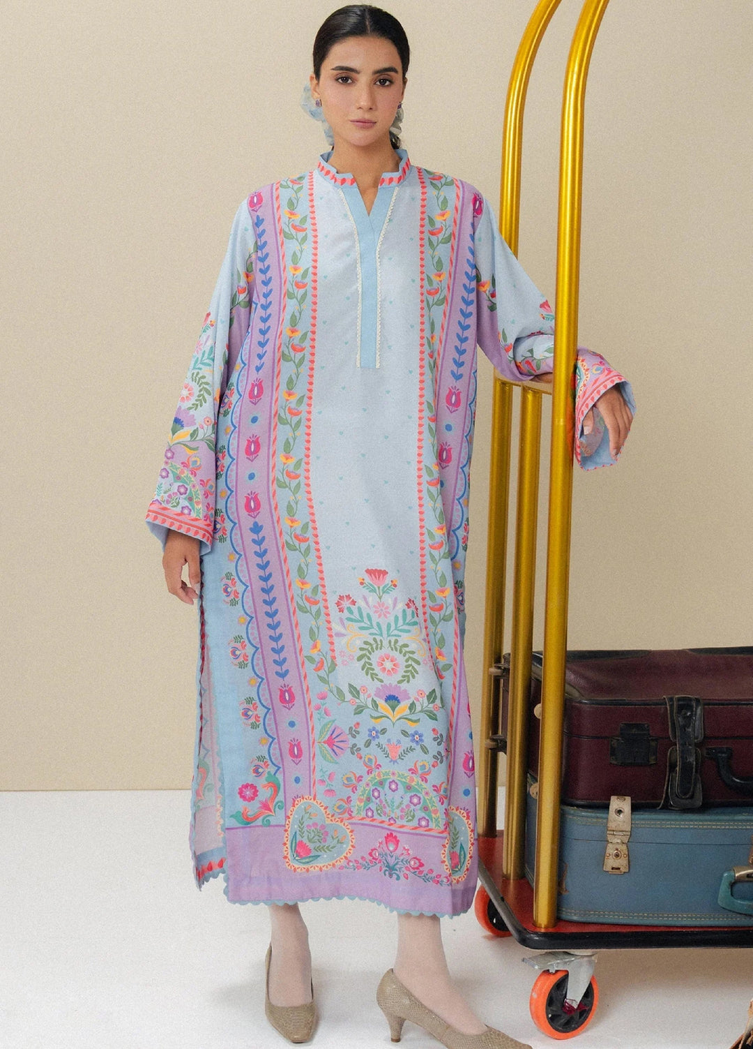 Fusion by Mannat Clothing Pret Printed Lawn 1 Piece Suit Lyra