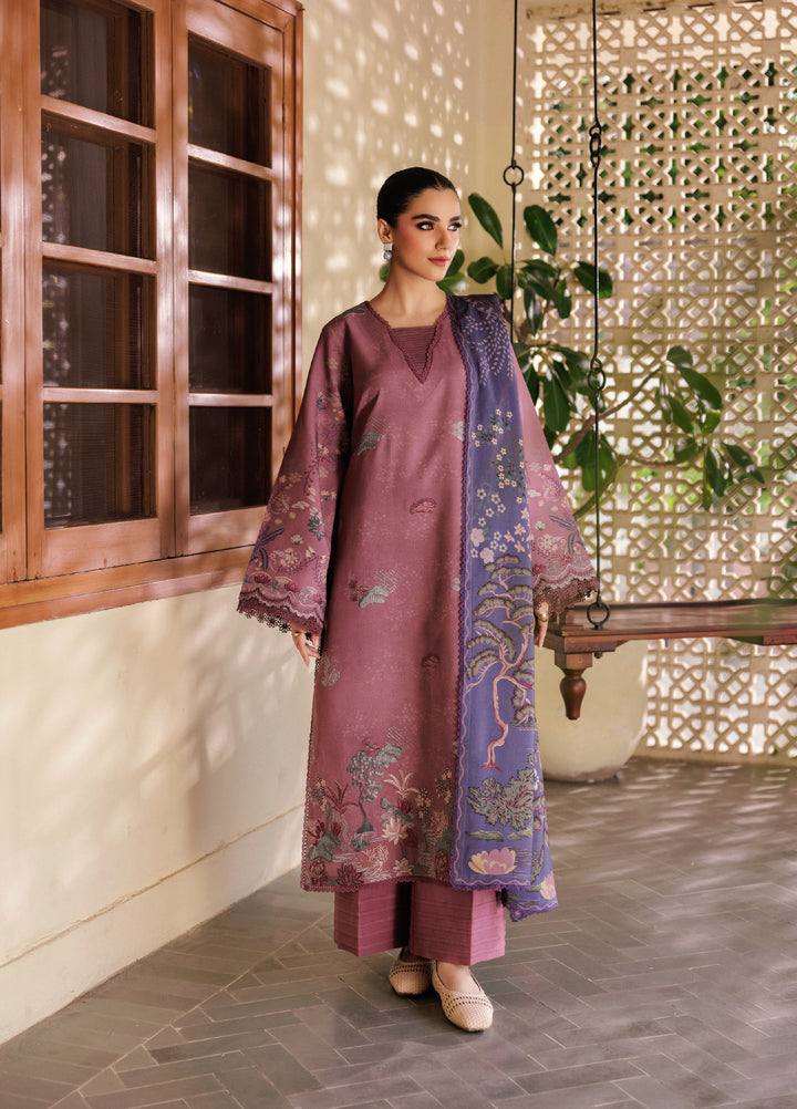 Zync by Florent Whispers Unstitched Embroidered Modal 3 Piece FL25WW FL-9A - Winter Collection