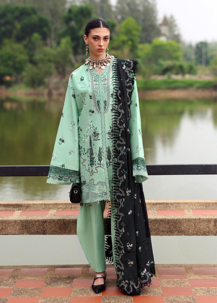 Lilas by Republic WomensWear Unstitched Embroidered Lawn 3 Piece Suit RW26ULL D-6B - Eid Collection