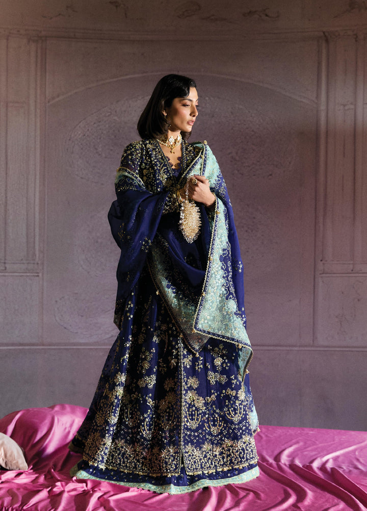 Freeshia by Suffuse Unstitched Organza Embroidered Suits 3 Piece SSY26UF RISHAAL - Wedding Collection