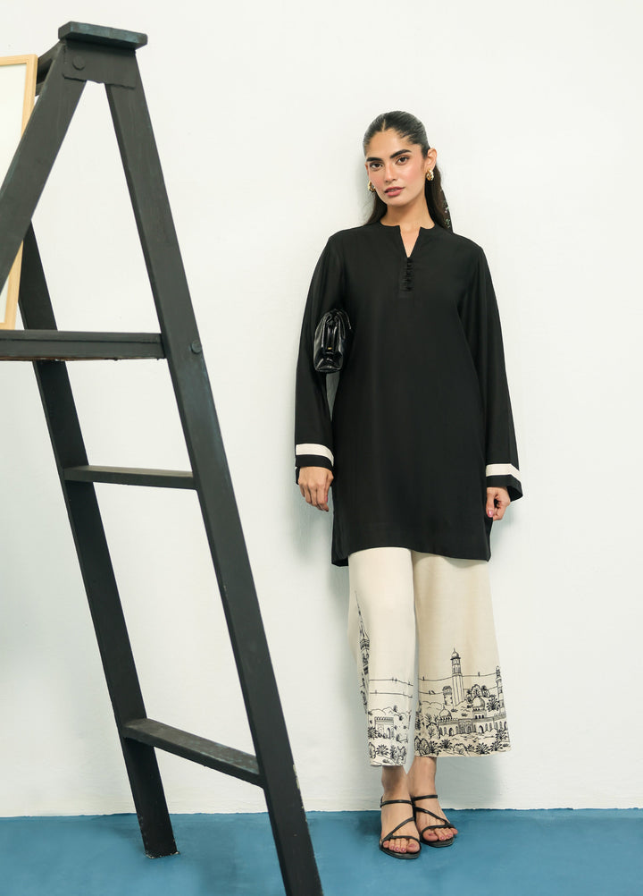 Pret Essentials by Sahar Pret Embroidered Viscose 2 Piece AWMT-AA-01 - Winter Collection
