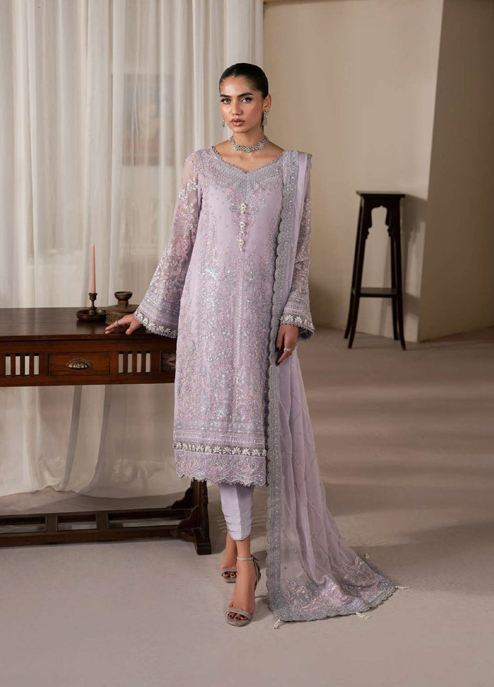 Ayla by Gulaal Unstitched Embroidered Luxury Chiffon 3 Piece Suit GL26ACF D-41 ELIA - Festive Collection