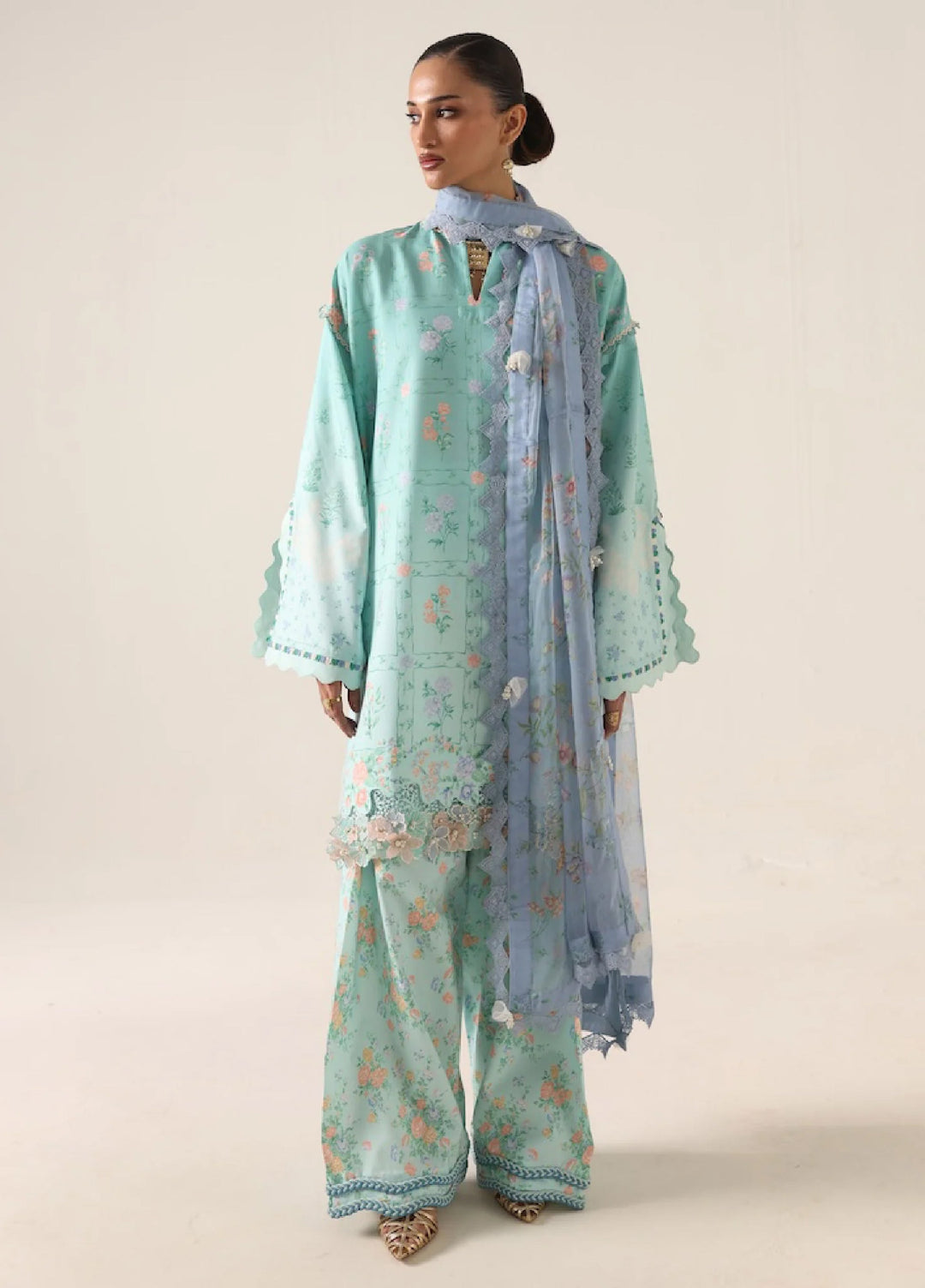 Neoma Prints by Republic Unstitched Embroidered Lawn 3 Piece Suit RW26UNP RSP-01 - Summer Collection