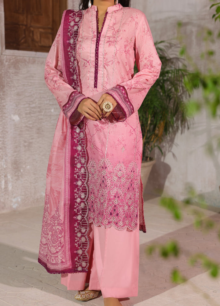 Zynah Premium by VS Textiles Unstitched Embroidered Lawn 3 Piece Suit VS26UZP 697 - Summer Collection