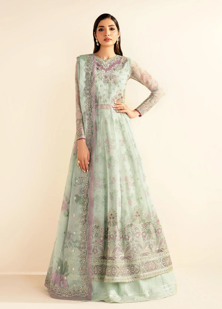 Xenia Formal Unstitched Luxury Chiffon Suits 3 Piece XE25FL Sive - Formals Collection