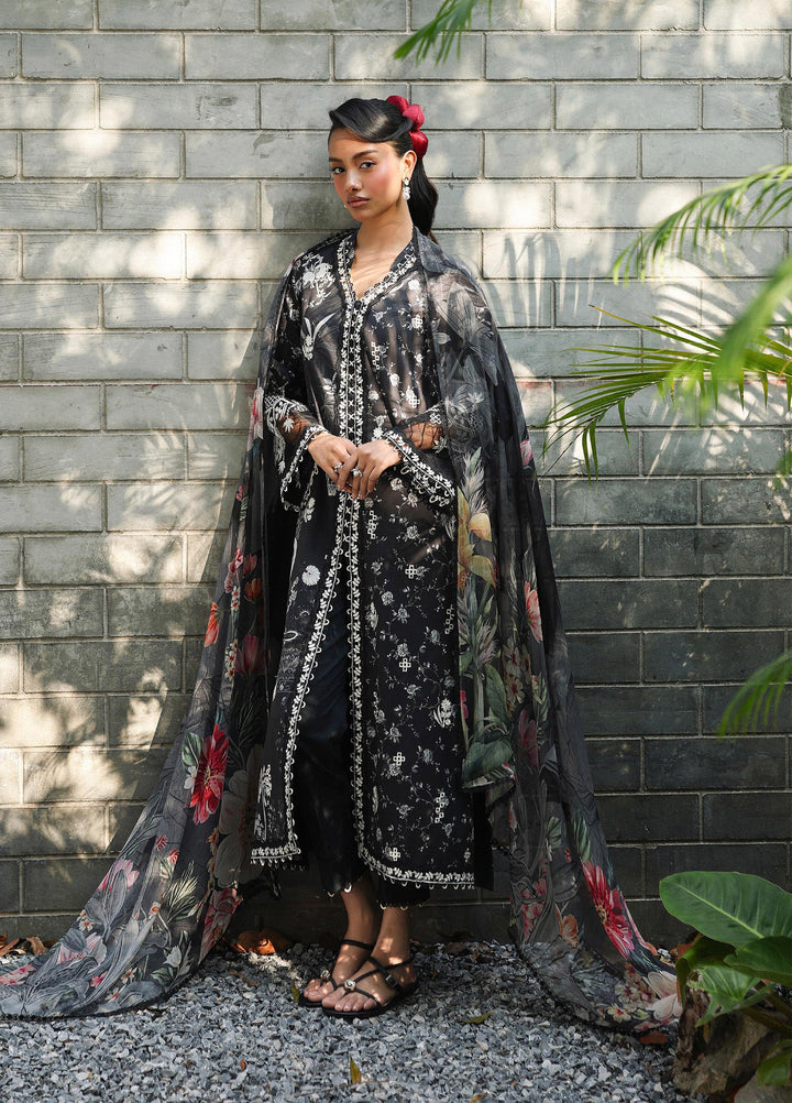 Q Prints by Qalamkar Unstitched Lawn Printed 3 Piece Suit QLK26QP Eavan - Summer Collection