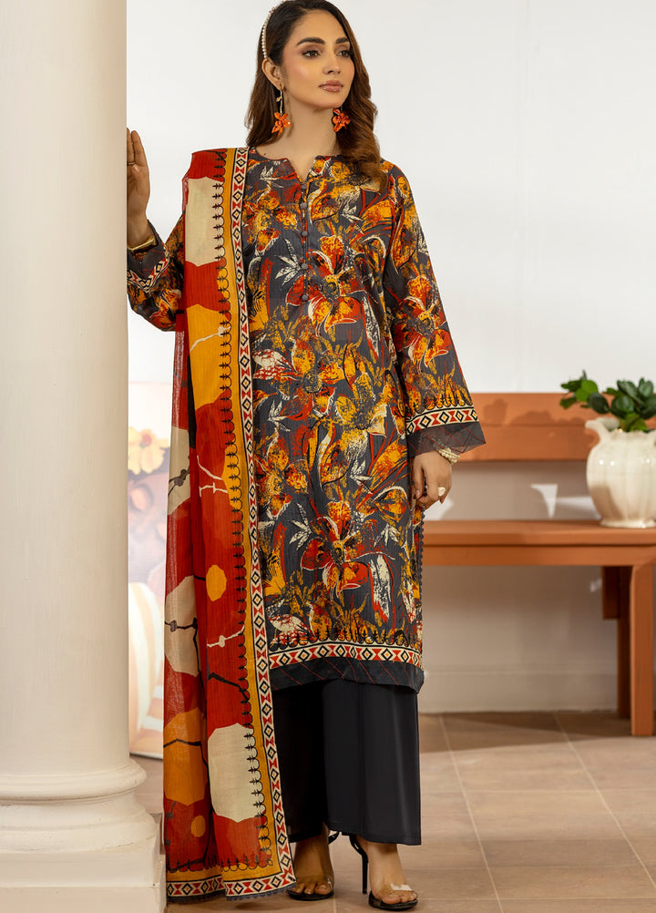 Salina by Regalia Textiles Unstitched Digital Printed Lawn 3 Piece Suit RG26SUVIII D-7 - Summer Collection