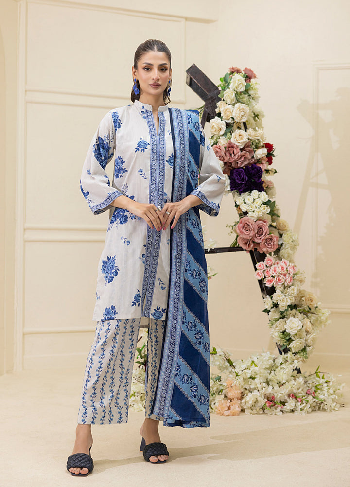 Salina by Regalia Textiles Unstitched Digital Printed Lawn 3 Piece Suit RG26SUVII D-7 - Summer Collection