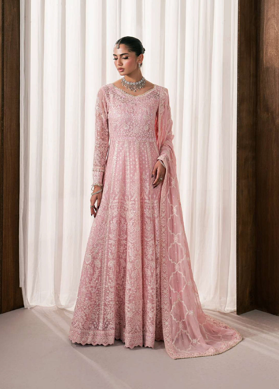 Ayla by Gulaal Unstitched Embroidered Luxury Chiffon 3 Piece Suit GL26ACF D-38 NOA - Festive Collection