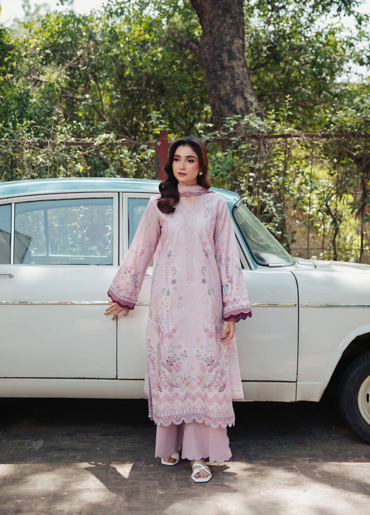 Zync by Florent Unstitched Printed Lawn 3 Piece Suit FL26ULE FZ-3 - Eid Collection