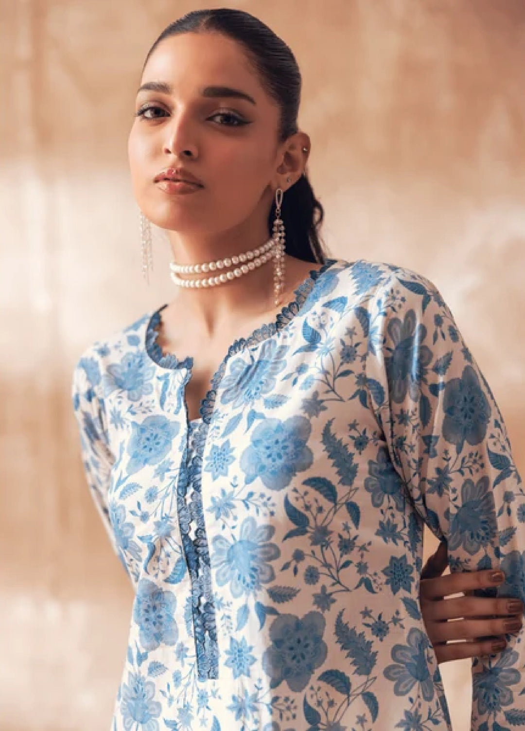 Liyana by Mashra RTW Printed Lawn 2 Piece Suit LIY-SHE-024 Sheer Bliss - Casual Collection