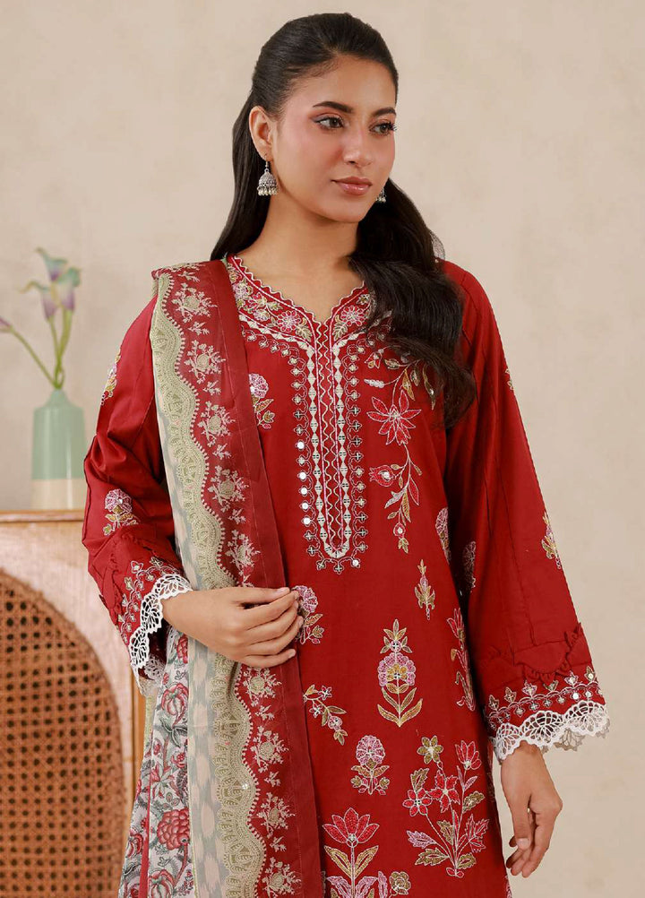 Zellbury Unstitched Printed Lawn 3 Piece Suit ZB26UC WUS26E30511 - Casual Collection