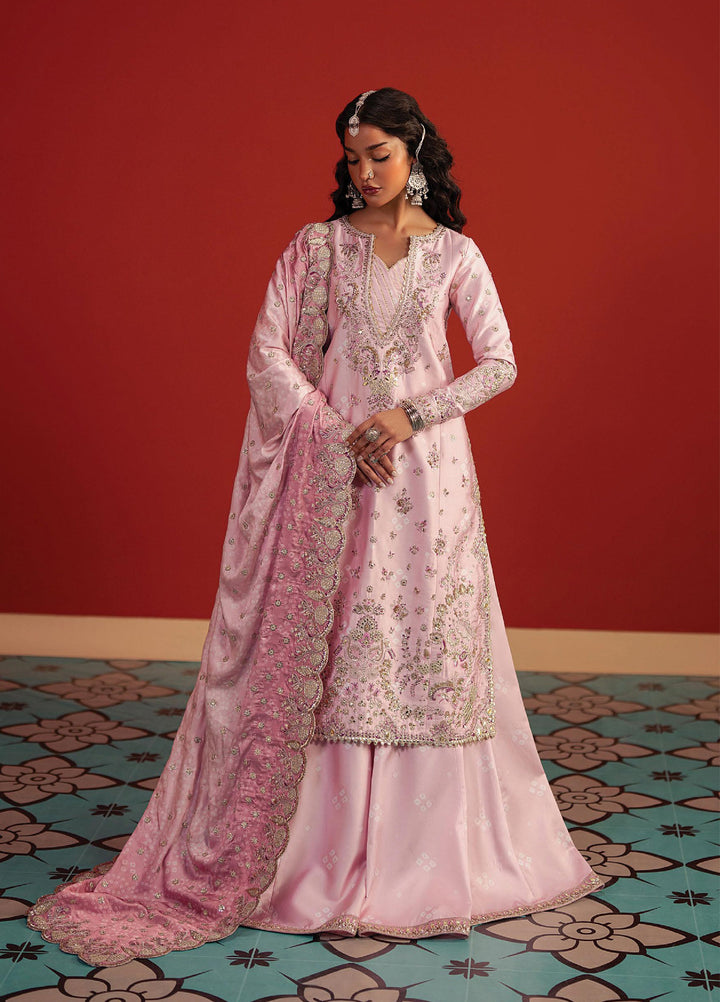 Divani by Afrozeh Unstitched Silk Embroidered 3 Piece Suits AF25DS AS-25-08 Sufiya - Festive Collection