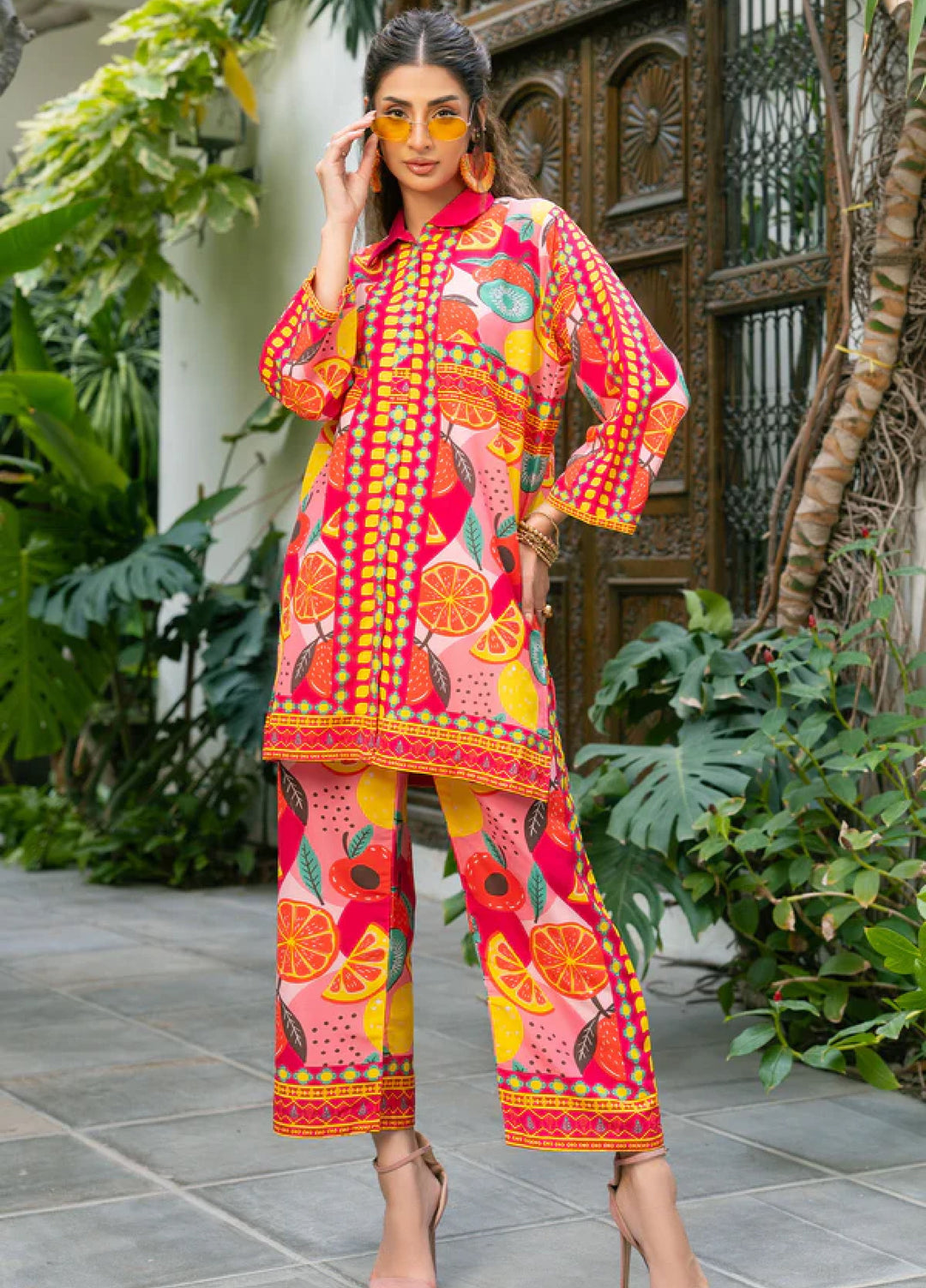 Nairah Women Pret Printed Arabic Lawn Suit NAH26PN Capa Cabana - Spring Collection