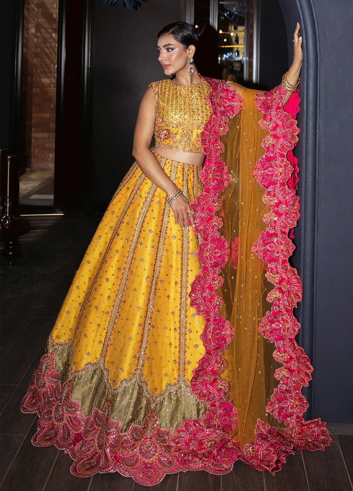 Pari Naaz by Neeshay Embroidered Net Suits Unstitched 3 Piece NSH25PW Zarmin - Formals Collection