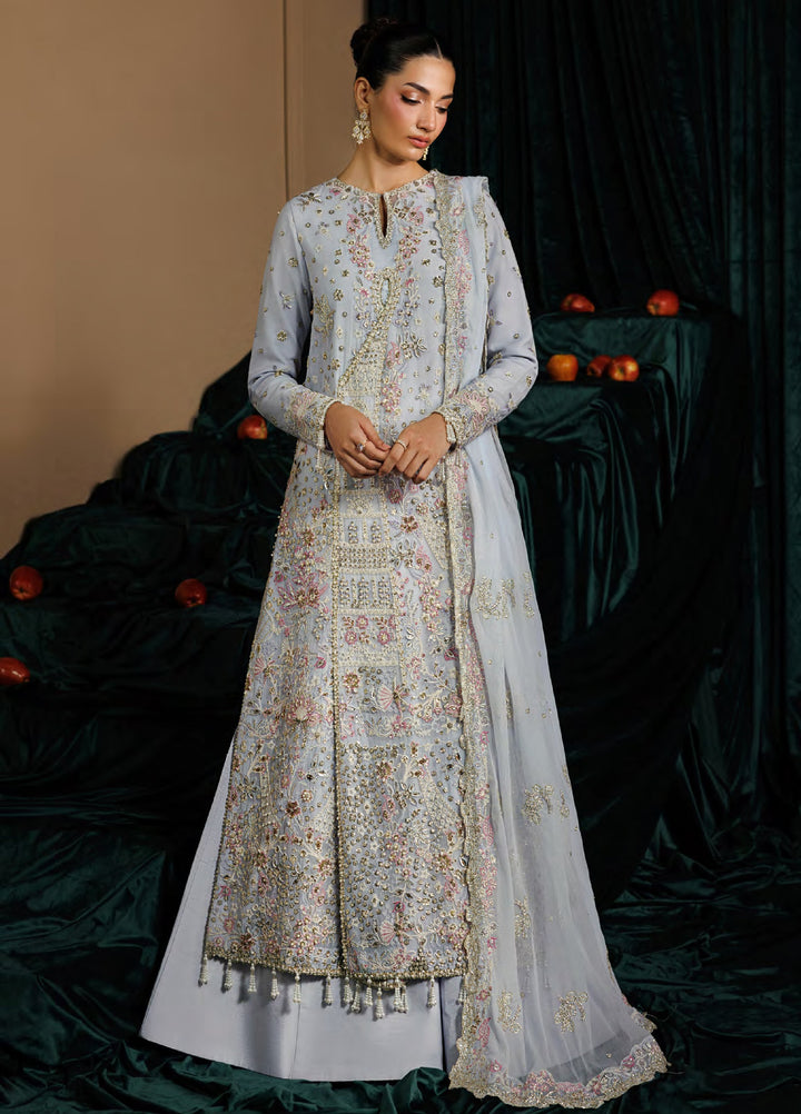 Celeste by Emaan Adeel Unstitched Embroidered Chiffon 3 Piece Suit EA26UCF Selene - Festive Collection