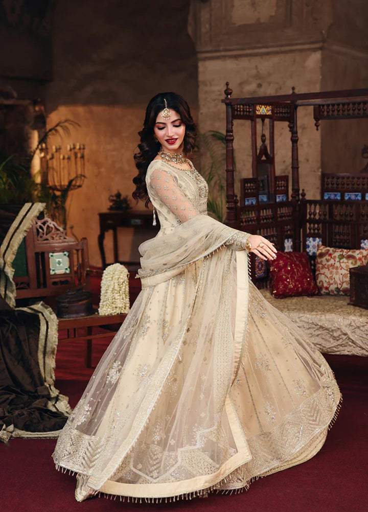 Silsila by Meeral Pret Embroidered Net 3 Piece Noori - Festive Collection