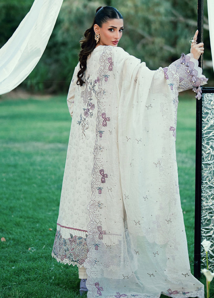 Florent Unstitched Embroidered Lawn 3 Piece Suit FL26ULE FEF-2B - Eid Collection