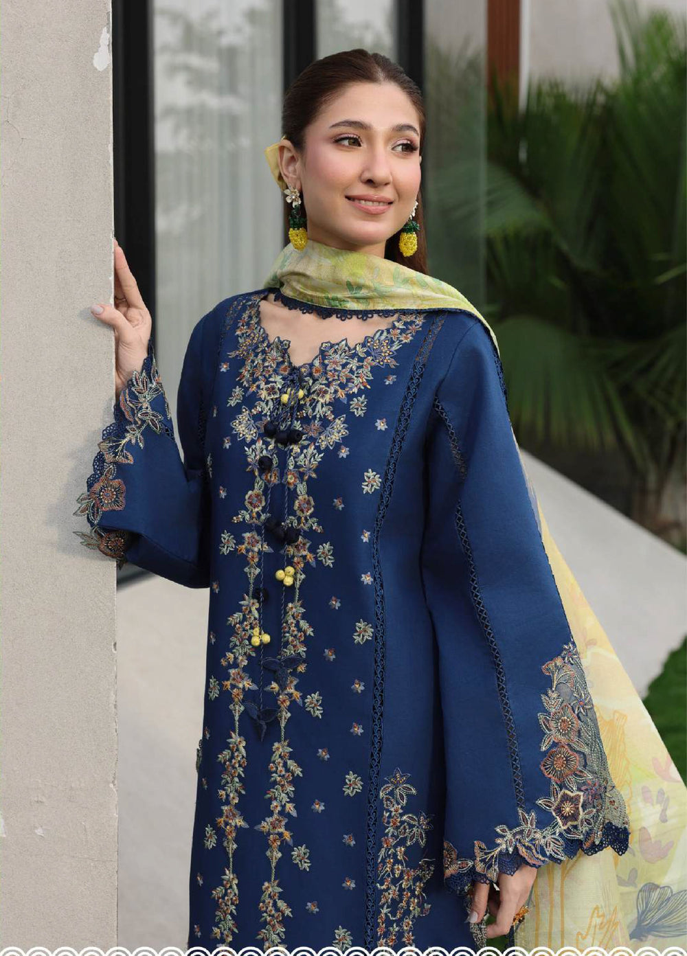 Florence by Rang Rasiya Unstitched Embroidered Lawn 3 Piece Suit RR26ULF Florence Mina - Festive Collection
