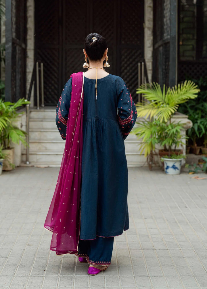 Omal by Komal Pret 3 Piece Cotton Susi Suit Marvi - Festive Collection