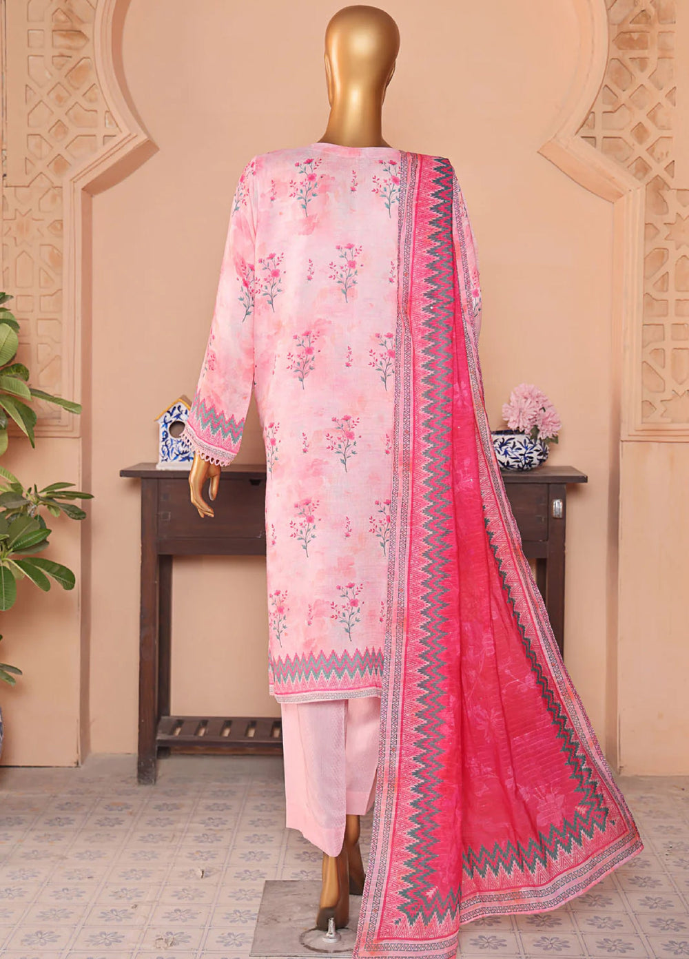 Vogue by Hz Textiles Embroidered Viscose Suits Unstitched 3 Piece VFC-1329 - Winter Collection