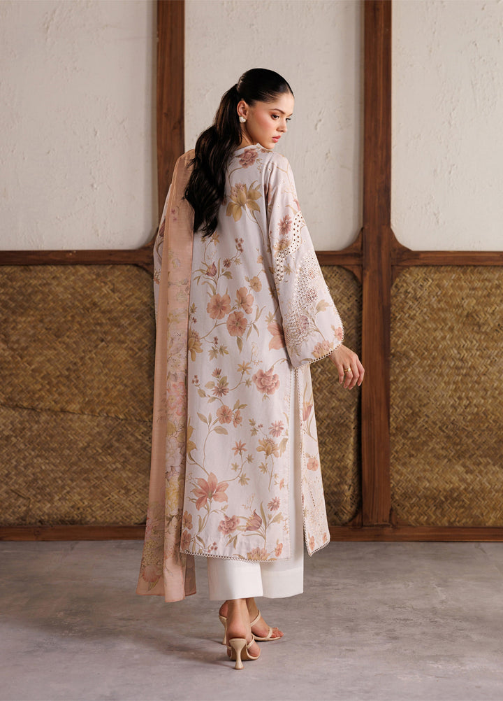Iznik Unstitched Embroidered Lawn 3 Piece Suit IZ26ULF IBE-05 - Festive Collection