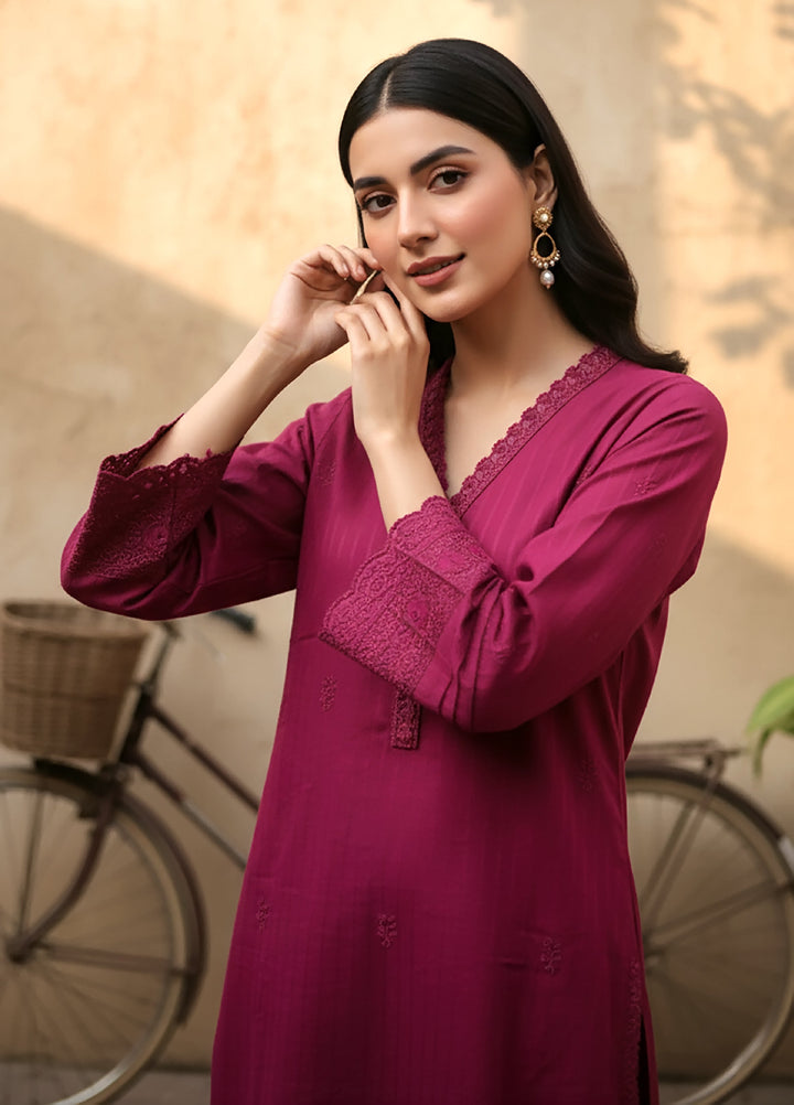 Lakhany Women Ready To Wear Embroidered 2 Piece Cambric LG-IZ-0414-W-EMB-2P - Winter Collection