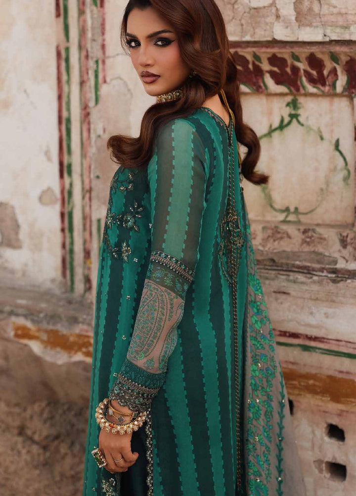 Vasal by Charizma Unstitched Luxury Chiffon Embroidered Suits 3 Piece CRZ25LC VSL25-40 - Festive Collection
