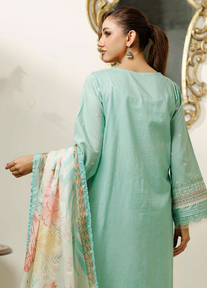 Zellbury Unstitched Embroidered Lawn 3 Piece Suit ZB26UVIII WUS26E30845 - Casual Collection