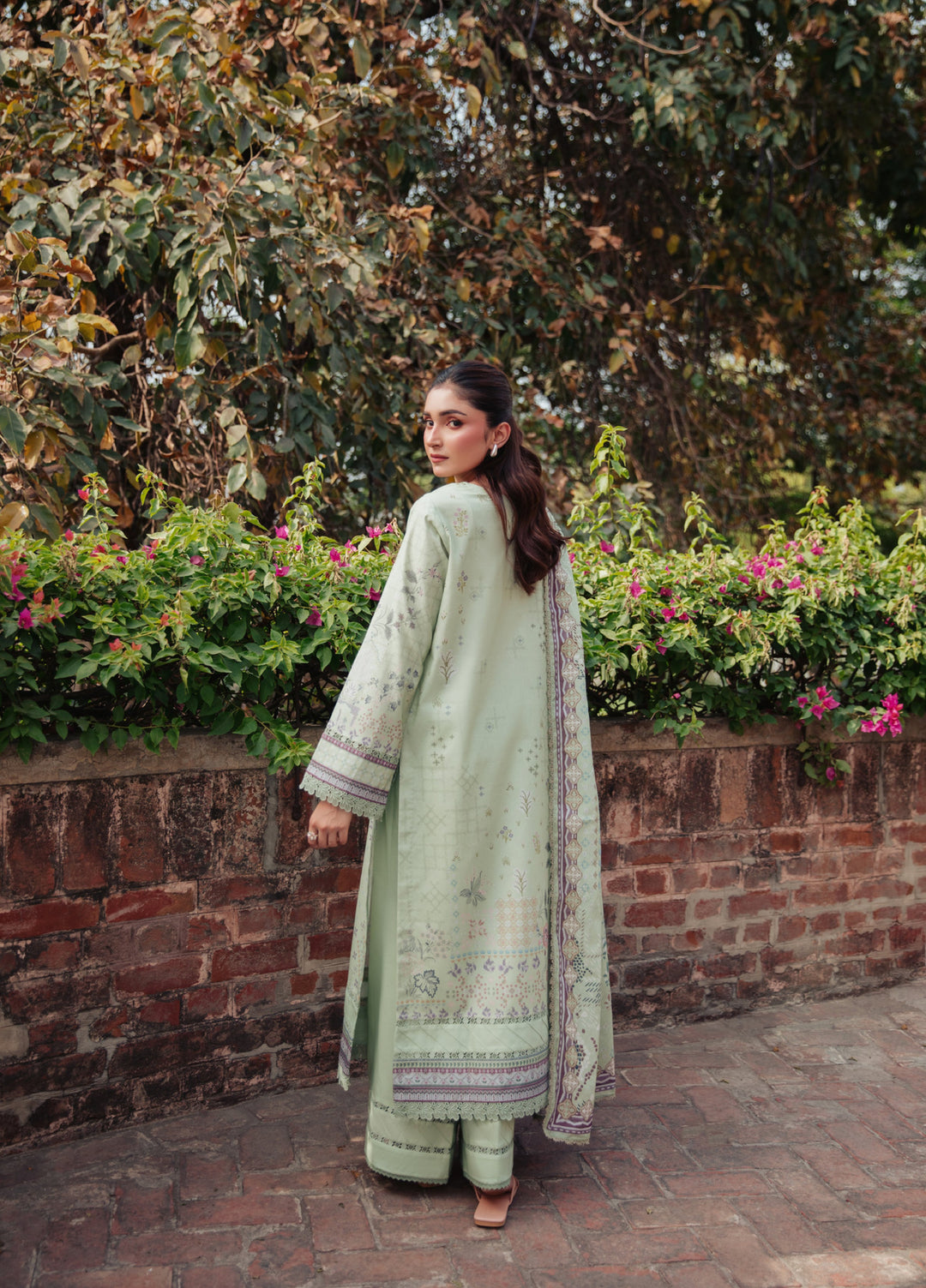 Zync by Florent Unstitched Printed Lawn 3 Piece Suit FL26ULE FZ-11 - Eid Collection