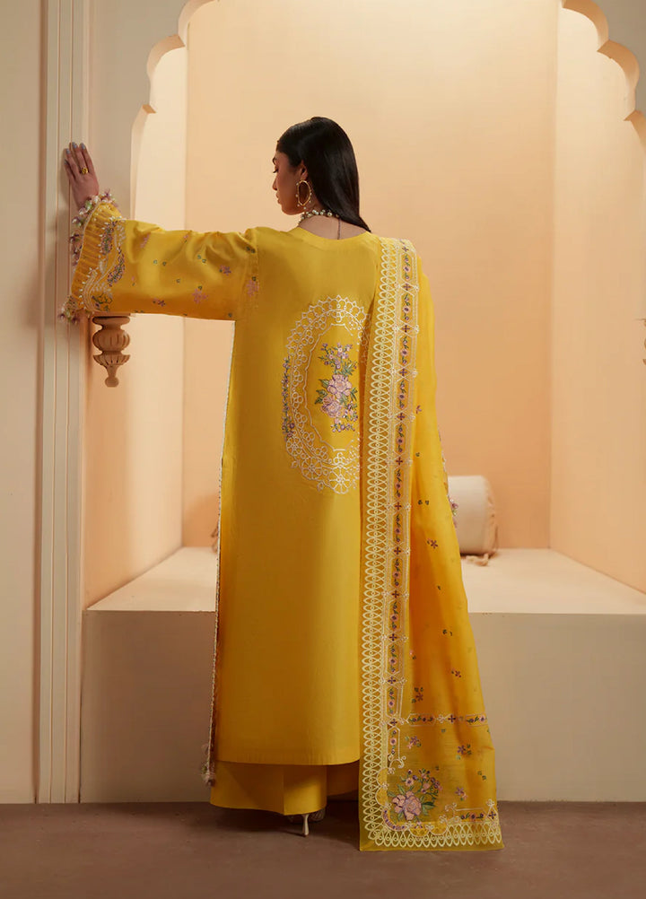 Mashriq by Bin Ilyas Unstitched Embroidered Lawn 3 Piece Suit BI26UML D111A - Festive Collection