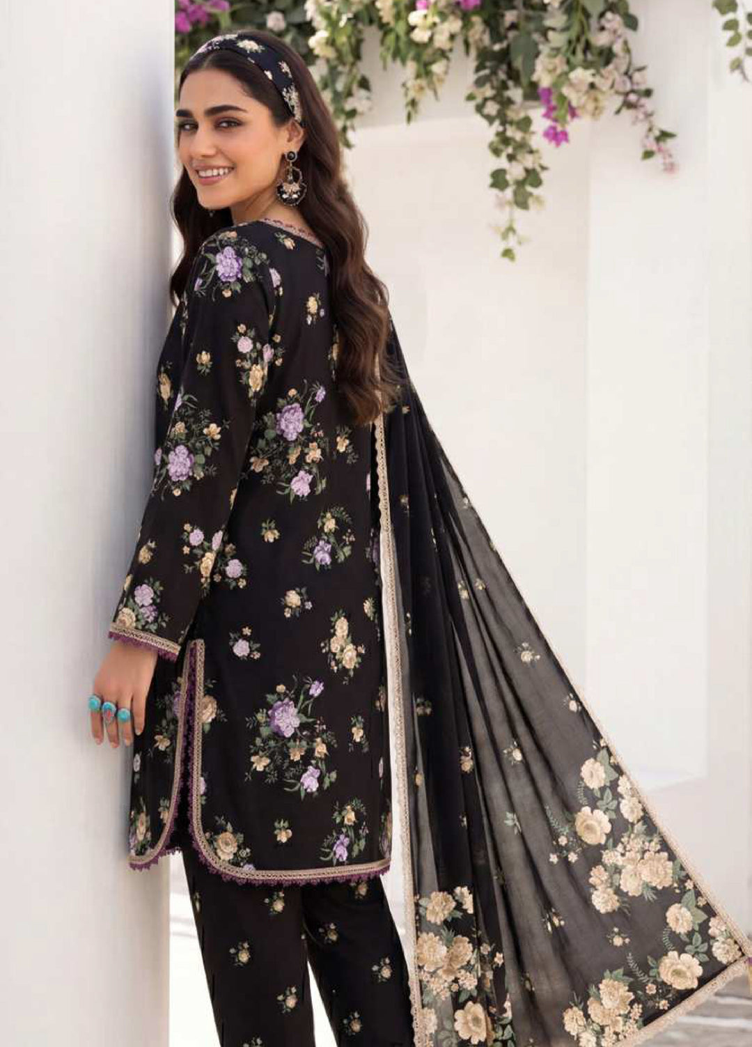 Coco Cords by Al Zohaib Unstitched Printed Lawn 3 Piece Suit AZ26UCL-2 - Casual Collection