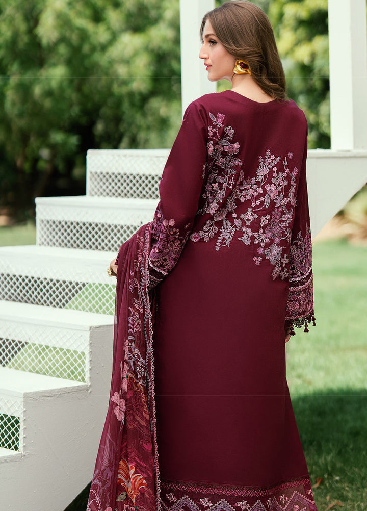 Florent Unstitched Embroidered Lawn 3 Piece Suit FL26ULE FEF-9 - Eid Collection