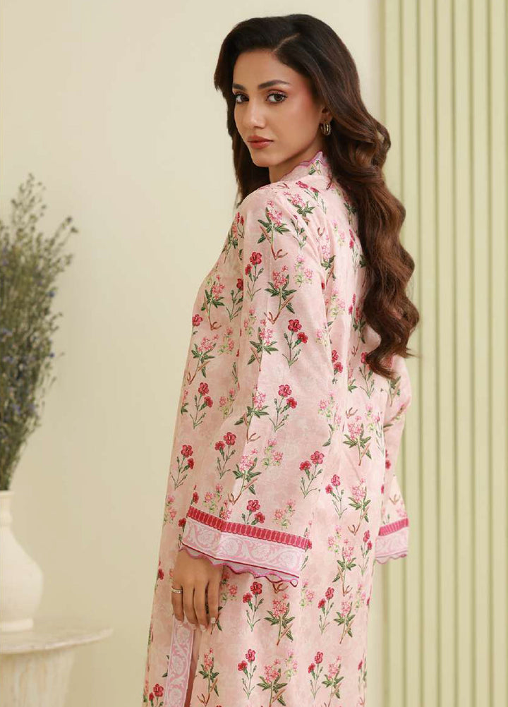 Zellbury Unstitched Printed Lawn 2 Piece Suit ZB26UC WUS26E20744 - Casual Collection