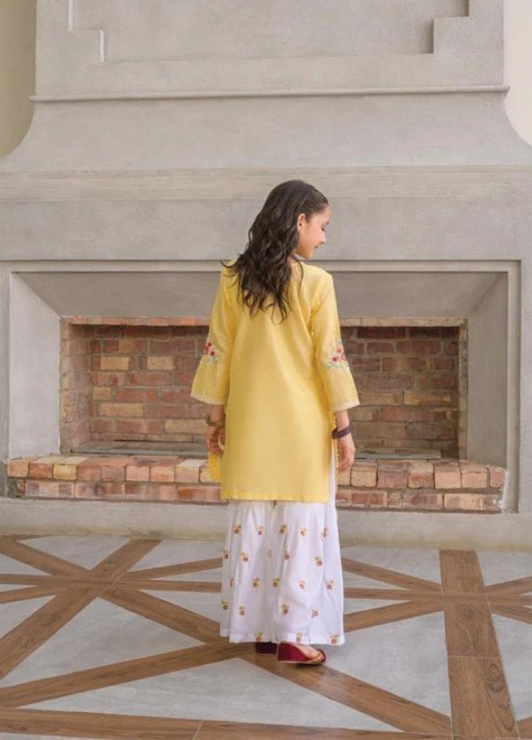 Fresh Birds Kids RTW Embroidered Lawn 2 Piece Suit Gulnar-FB-09 - Casual Collection