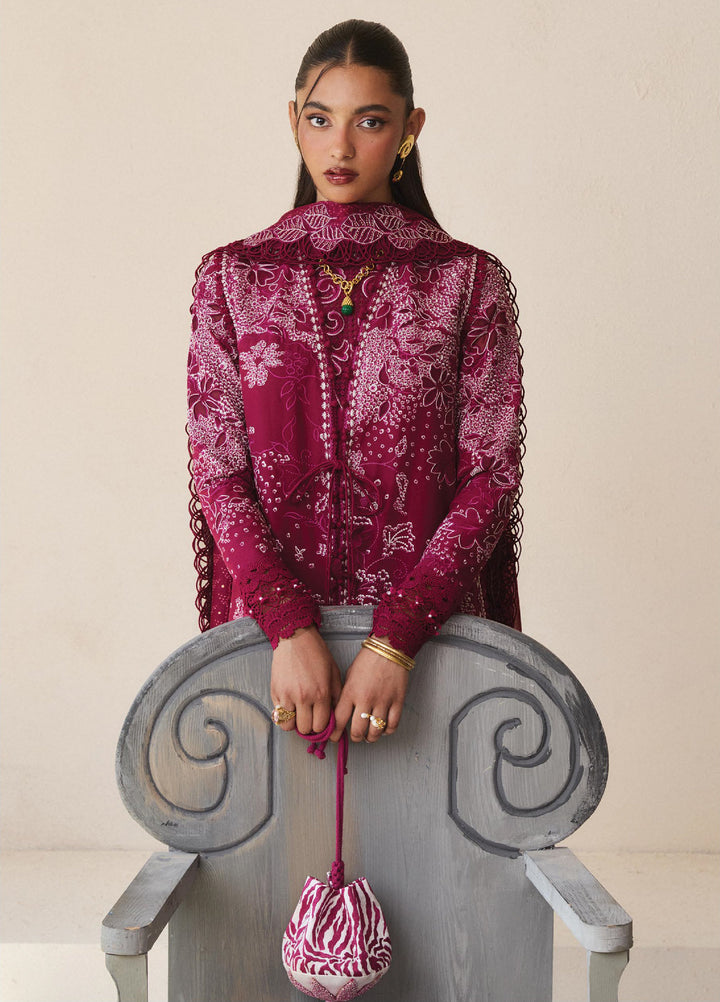 Suffuse Unstitched Embroidered Lawn 3 Piece Suit SSY26ULE Vesria - Eid Collection