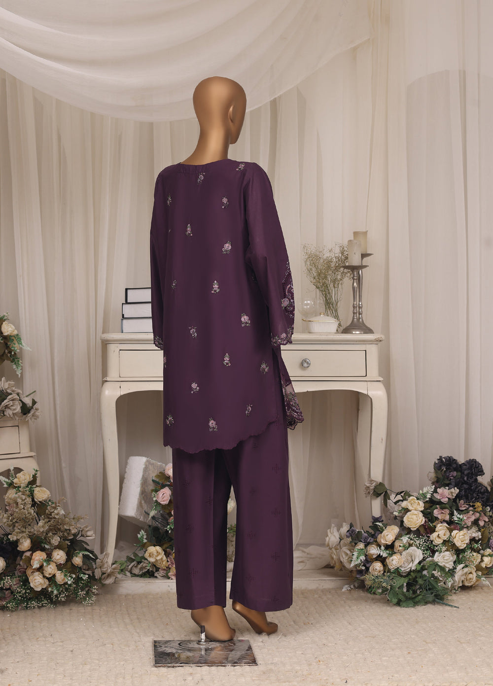 Bold N Slay by HZ Textiles Women RTW Embroidered Cotton Co Ords Sets HZ26PBS Cse-2P-2605 - Casual Collection
