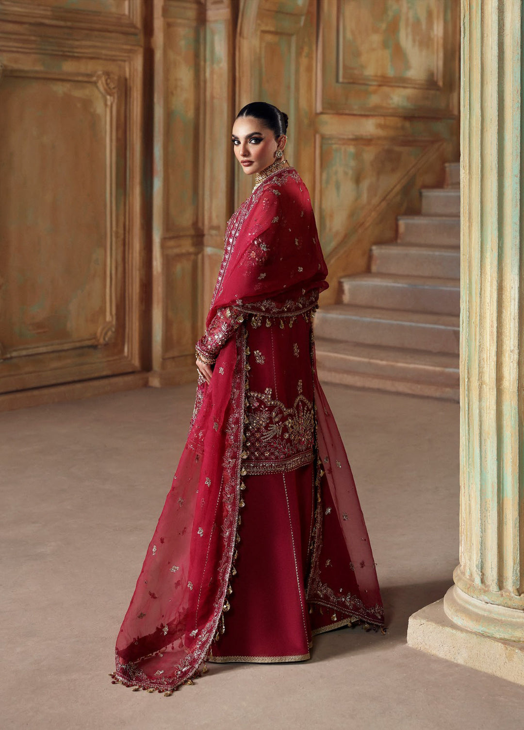 Zyra Unstitched Embroidered Organza 3 Piece Suit ZY26UW D-6 Beyond Beauty - Wedding Collection