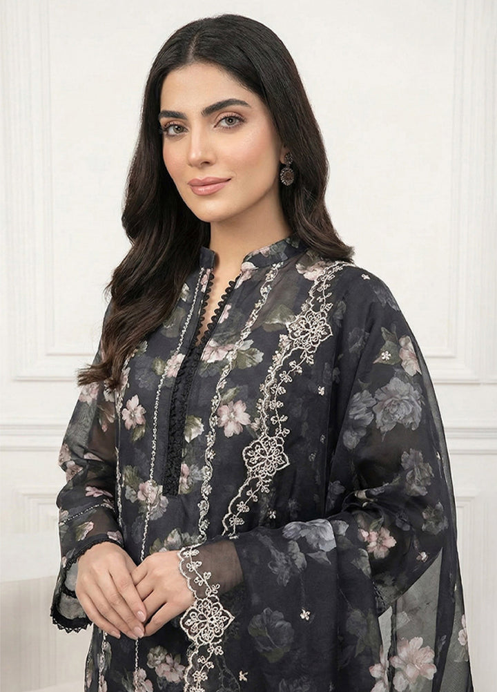 Anmol by Ishq e Rang RTW Chikankari Lawn 3 Piece Suit IR26RA Lily AA-10 - Casual Collection